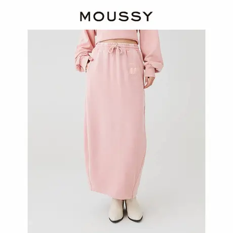 MOUSSY 夏季新品运动休闲风街头感纯棉半身裙女028HS990-0030图片