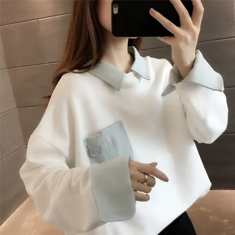 卫衣2024年新款女装韩版春秋季春款春装宽松女士薄款上衣外套爆款图片