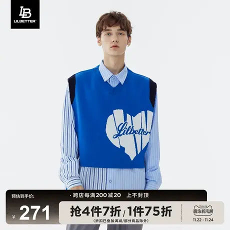Lilbetter长袖衬衫潮牌衬衣设计感寸衫高级男装宽松cityboy外套LB图片