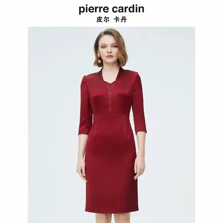 【皮尔卡丹女装】 轻奢礼服连衣裙【专柜正品】图片