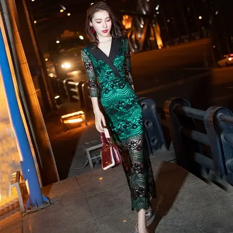 小晚礼服连衣裙2023新款长款气质高贵平时可穿优雅宴会高端名媛女图片
