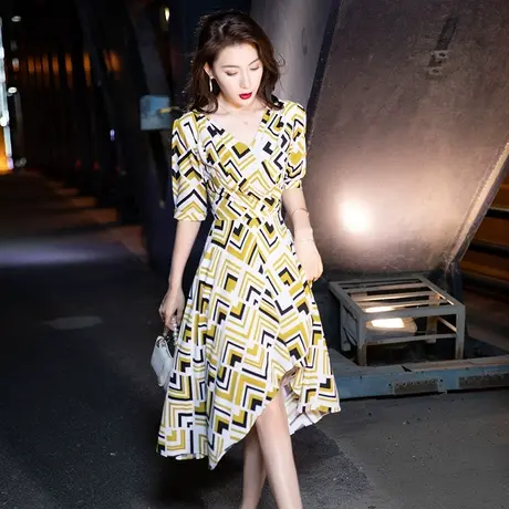 晚礼服连衣裙小个子party气质法式洋装聚会平时可穿名媛小礼服女图片