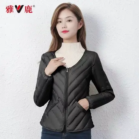 yaloo/雅鹿雅鹿轻薄羽绒服女打底羽绒内胆(羽绒服饰)图片