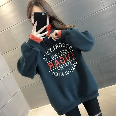 卫衣2024年新款女装韩版春秋季春装春款宽松女士加绒外套爆款上衣图片