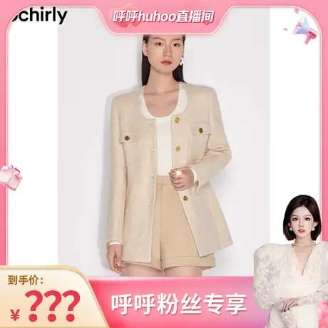 太平鸟大方领法式连衣裙女2024春新款优雅气质收腰短款小黑裙礼裙图片