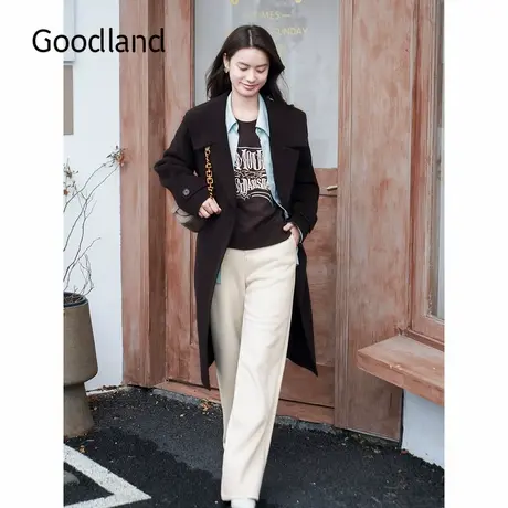 Goodland美地2024秋季新款休闲裤图片