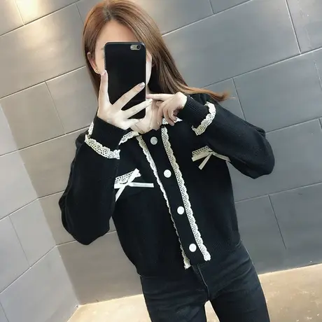 毛衣2024年新款女装春秋季春款春装女士针织开衫宽松百搭外穿爆款图片