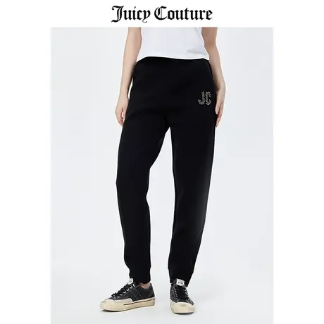 Juicy Couture橘滋休闲裤女美式运动宽松黑色哈伦萝卜裤小脚长裤图片