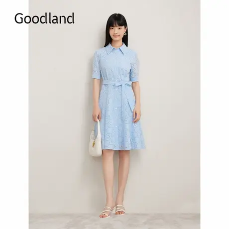 Goodland美地2024秋季新款连衣裙图片