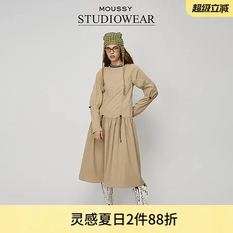 STUDIOWEAR x MOUSSY 夏季新品户外风连衣裙女028HAA30-1991图片