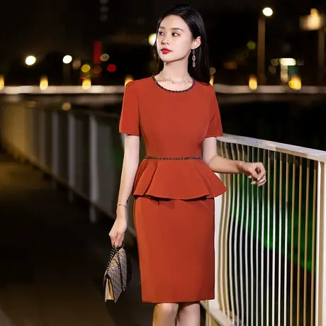 小晚礼服女平时可穿法式高端气质高级感女神范名媛晚宴宴会连衣裙图片