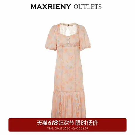 【奥莱】MAXRIENY仙美茶歇裙长裙法式连衣裙图片