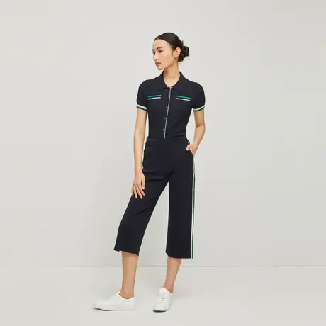 【在淘六公主】LANCY/悦朗姿高腰休闲裤子女薄款设计感小个子图片