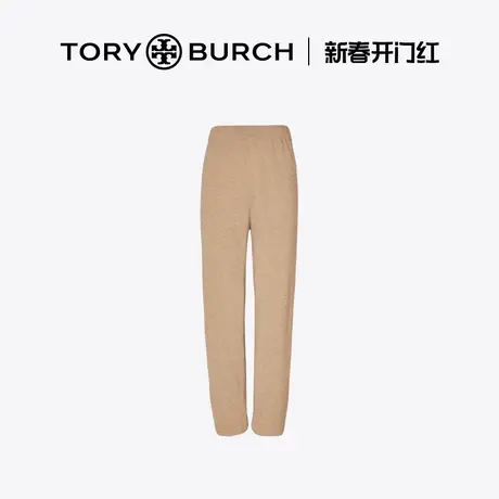 【限时礼遇】TORY BURCH 汤丽柏琦 运动系列 山羊绒休闲长裤84849图片