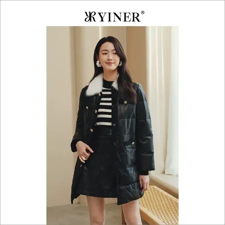 【音儿甄选】YINER音儿2022冬季新款羽绒服8C62509516图片