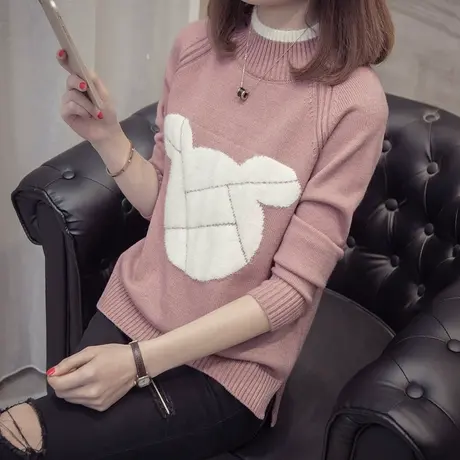 毛衣女装2024年新款春秋季女士春款春装宽松外穿上衣打底衫洋气潮图片