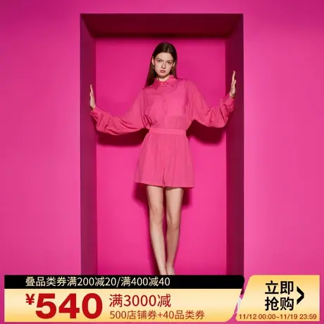 Juicy Couture橘滋23新款浆果梅汁甜美女休闲短裤图片