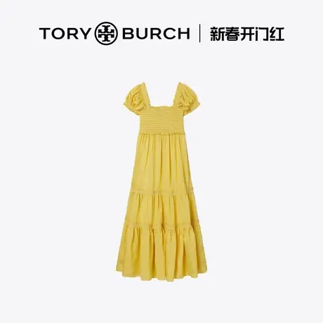 【12期免息】TORY BURCH 汤丽柏琦 褶裥连衣裙 157014图片
