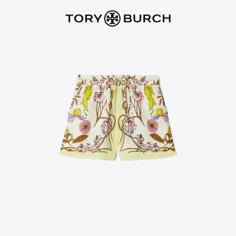 【12期免息 新品】TORY BURCH 汤丽柏琦 印花休闲短裤 158325图片