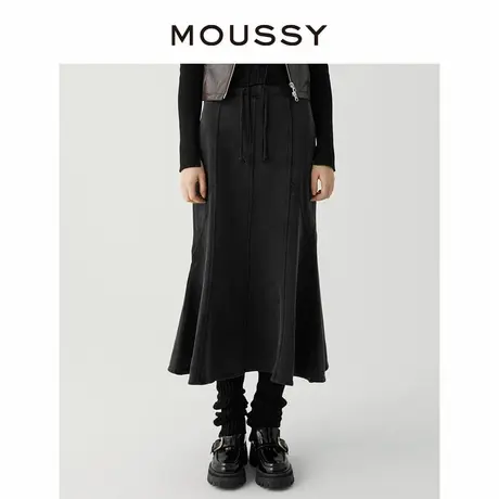 MOUSSY 春季新品暗黑系解构主义休闲百搭鱼尾半身裙028ISZ80-2691图片