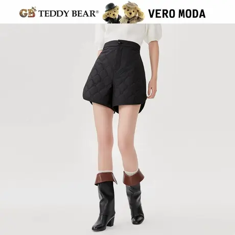 【会员福利】Vero Moda短裤女时尚休闲泰迪熊联名直筒中腰简约图片