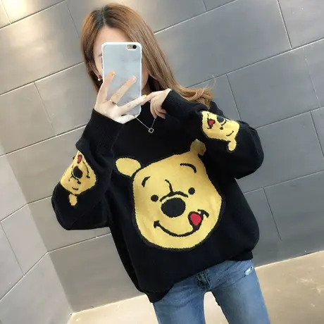 毛衣女装2024年新款春秋季女士春款春装宽松外穿上衣打底衫洋气潮图片