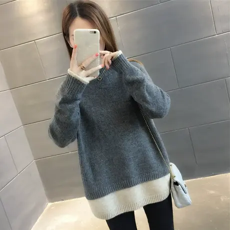 毛衣女装2024年新款春秋季女士春款春装宽松外穿上衣打底衫洋气潮图片