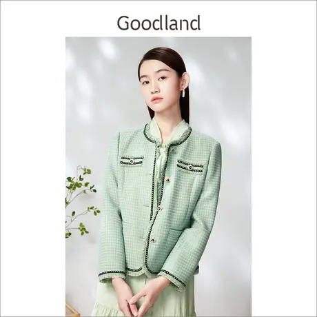 【百亿补贴官方直播】音儿美地女装新款短外套图片