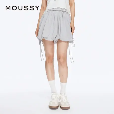MOUSSY 夏季新品甜美森系度假灯笼裤短款花苞裤028HSZ30-1561图片