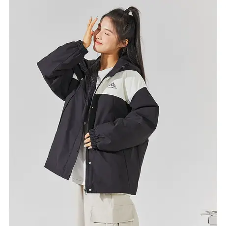 唐狮棉衣女短款外套冬季新小众设计感超好看棉服连帽加厚棉袄学生图片