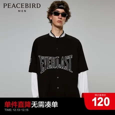 【AIRxPEACE】太平鸟男装everlast联名系列 短袖衬衫BCJD2227图片