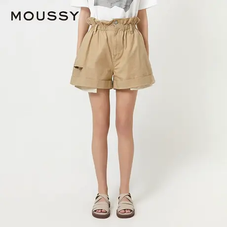 MOUSSY 夏季日系风通勤花苞休闲裤028HS230-1721图片