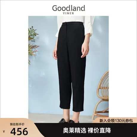 音儿美地女装2023春季新款弹力舒适小脚铅笔裤休闲裤图片