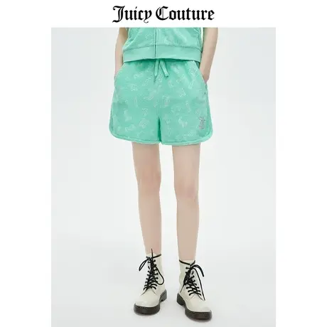 Juicy Couture橘滋短裤女2023夏季新款美式运动休闲宽松高腰裤子图片