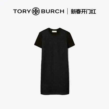 【限时礼遇】TORY BURCH 汤丽柏琦 T恤短袖连衣裙 148467图片
