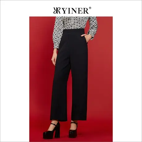 YINER音儿专柜女装2022秋季新款休闲裤8232320190图片