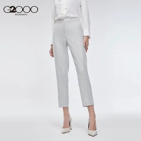 【直播秒杀】G2000女装西裤商务通勤西装裤耐磨舒适百搭直筒裤图片