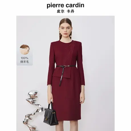 【皮尔卡丹女装】通勤轻仪式礼服连衣裙【专柜正品】图片