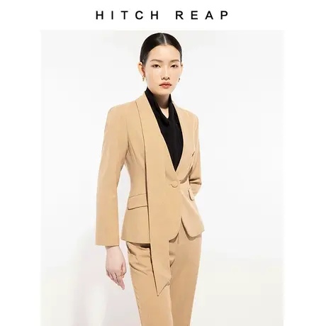 希区瑞普高端职业装气质女神范套装春秋总裁西装时尚商务正装通勤图片