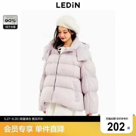 乐町韩系泡芙羽绒服女冬季新款外套C1ACD4522图片