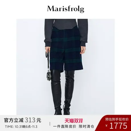【奥莱独有保暖季特价 】玛丝菲尔毛呢外套图片