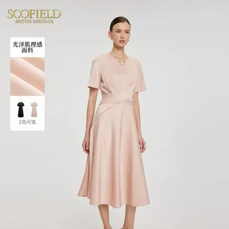 【大乐gogo严选】Scofield夏季连衣裙不对称连衣裙长裙2025夏图片