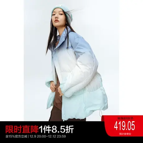 太平鸟奥莱潮流时尚高级感休闲冬季新款面包羽绒服图片