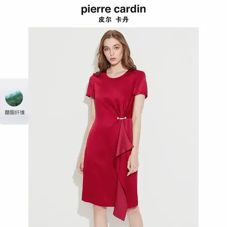 【皮尔卡丹女装】夏季大气端庄宴会礼服连衣裙【专柜正品】图片