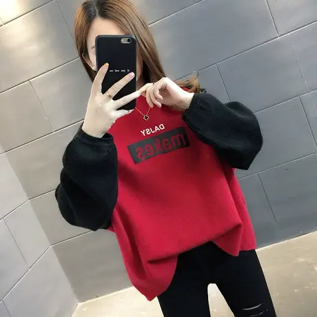 毛衣女装2024年新款春秋季女士春款春装宽松外穿上衣打底衫洋气潮图片