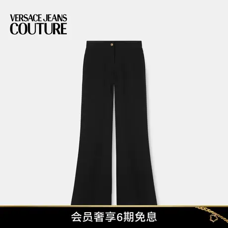 【甄选礼物】VERSACE JEANS COUTURE 女士Logo阔腿裤图片