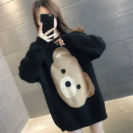 毛衣女装2024年新款春秋季女士春款春装宽松外穿上衣打底衫洋气潮图片