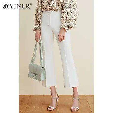 YINER音儿女装夏季高腰显瘦裤休闲裤图片