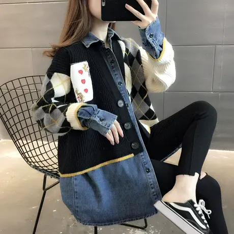 毛衣2024年新款女装春秋季春款春装女士针织开衫宽松百搭外穿爆款图片