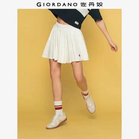 【商场同款史努比联名】佐丹奴短裤女夏季新款百搭裙裤女05405109图片